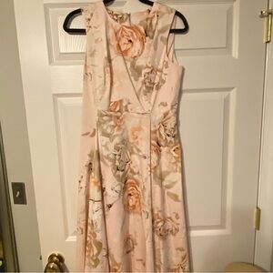 Calvin Klein pink Sleeveless V-neck Dress